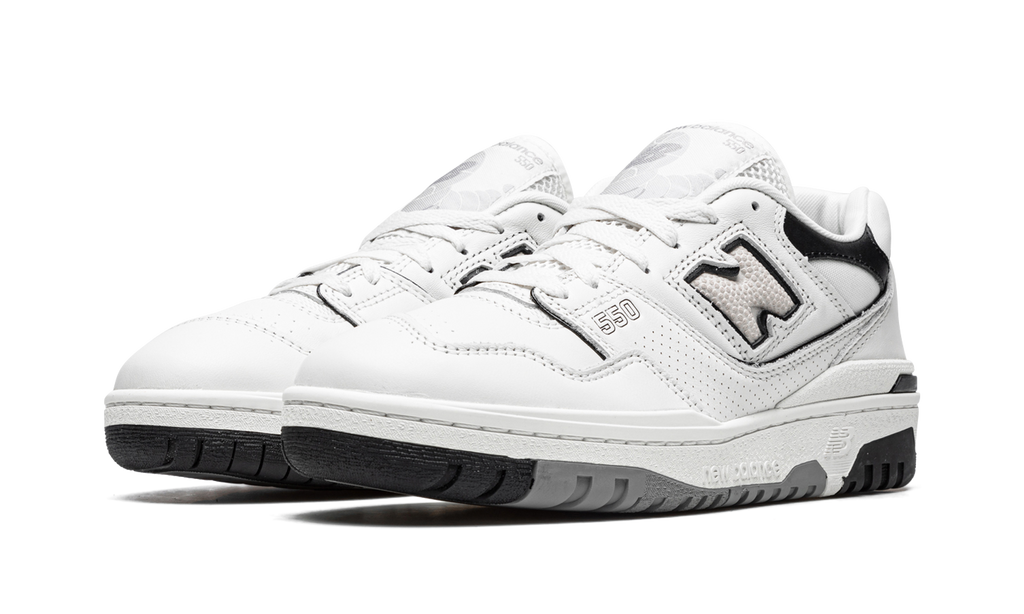 New Balance 550 White Black Rain Cloud