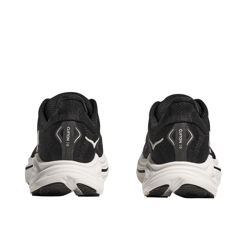 Hoka Clifton 10 Black and White