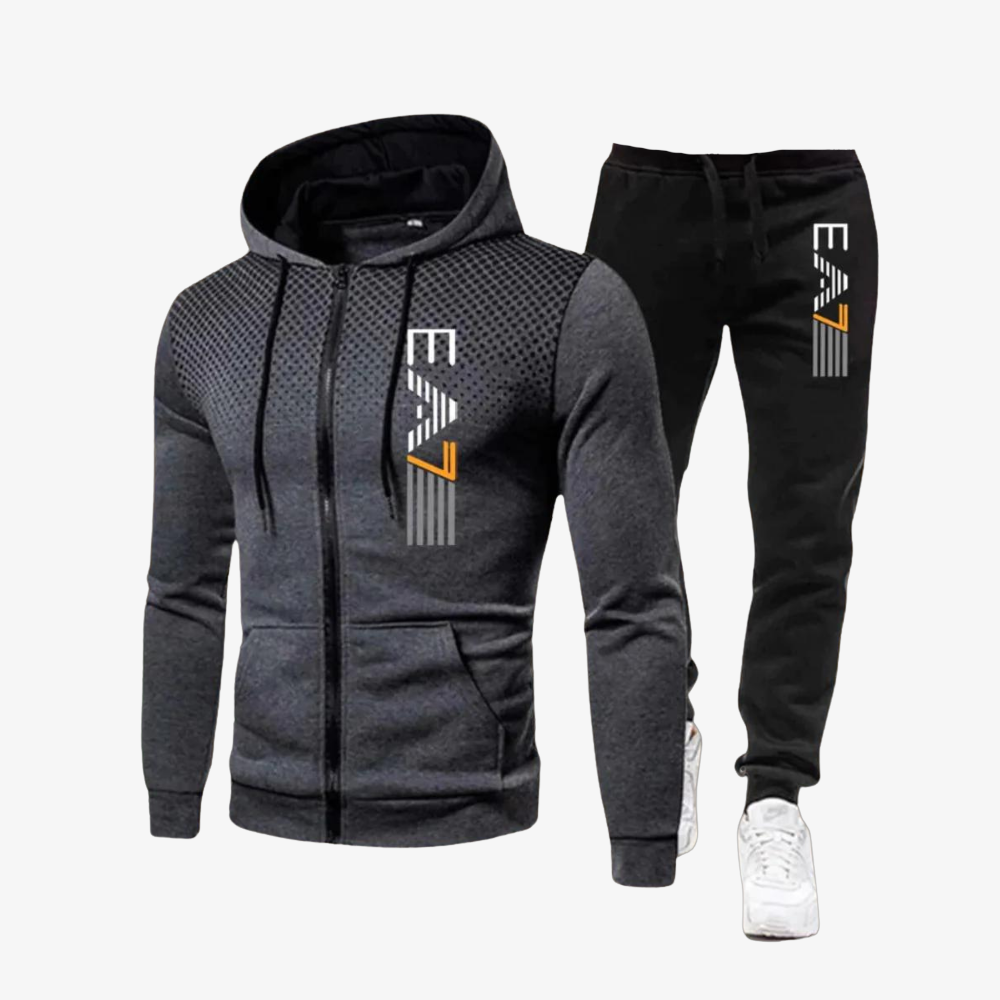 Tracksuit with Hoodie & Jogging Trousers