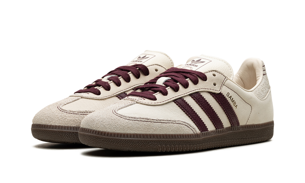 Adidas Samba Wonder White Maroon
