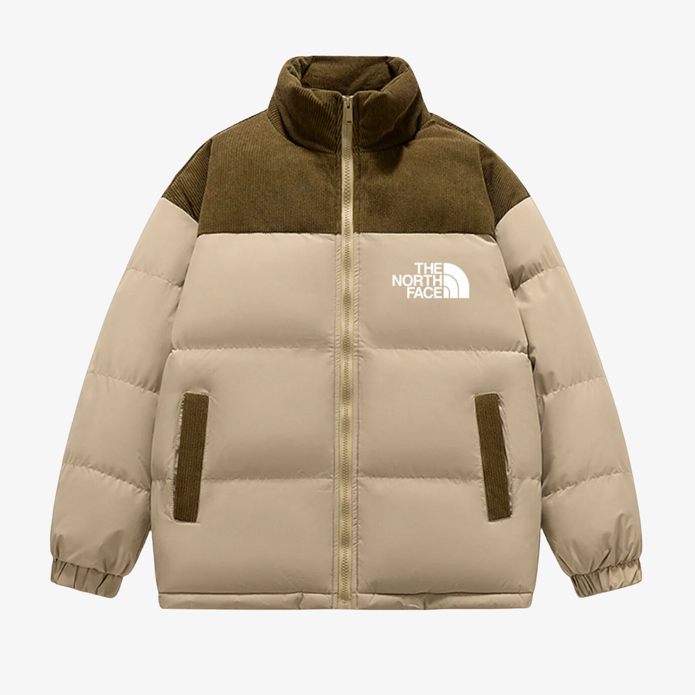 Bicolour Puffer Jacket