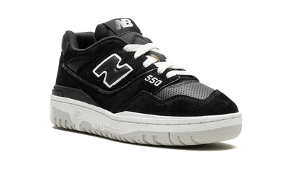 New Balance 550 Black Suede