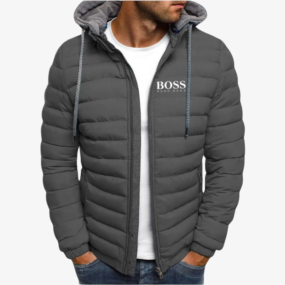 Lightweight Padded Jacket with Hood