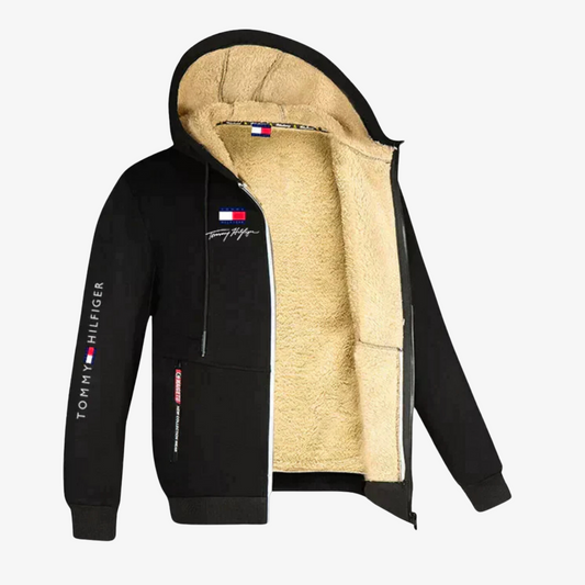 Fleece Hoodie with Fur Lining