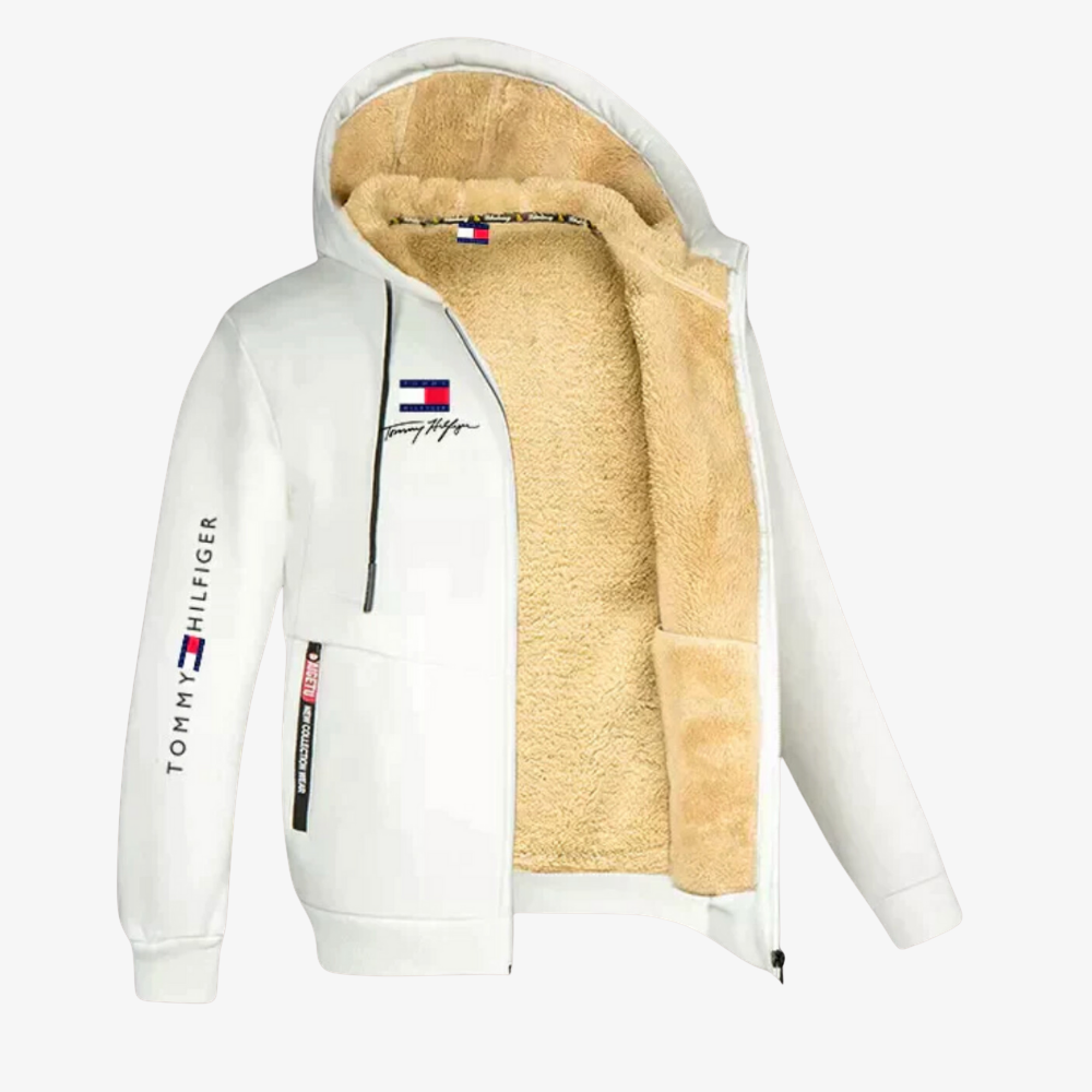 Fleece Hoodie with Fur Lining