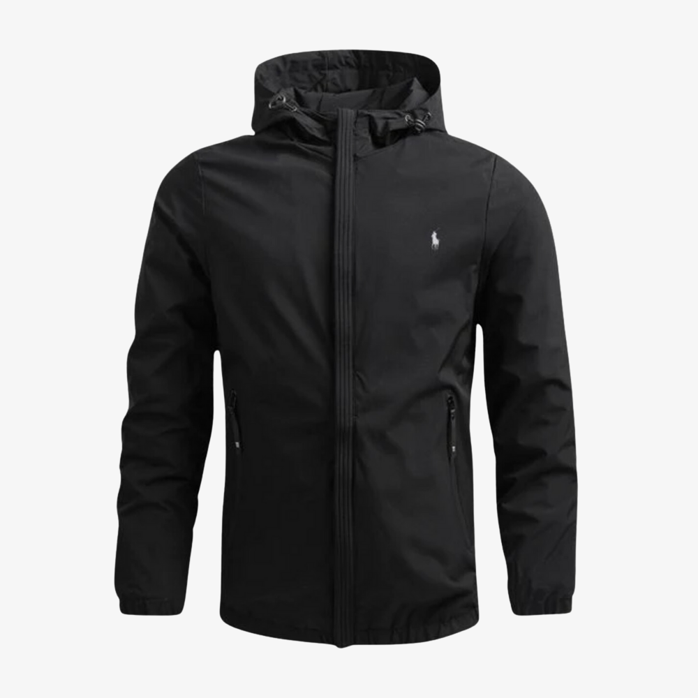 Hooded Windbreaker