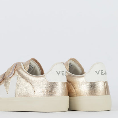 Vert Shoes Logo Chromefree Leather Platine White