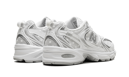 New Balance 530 Silver Metallic Polka Dots