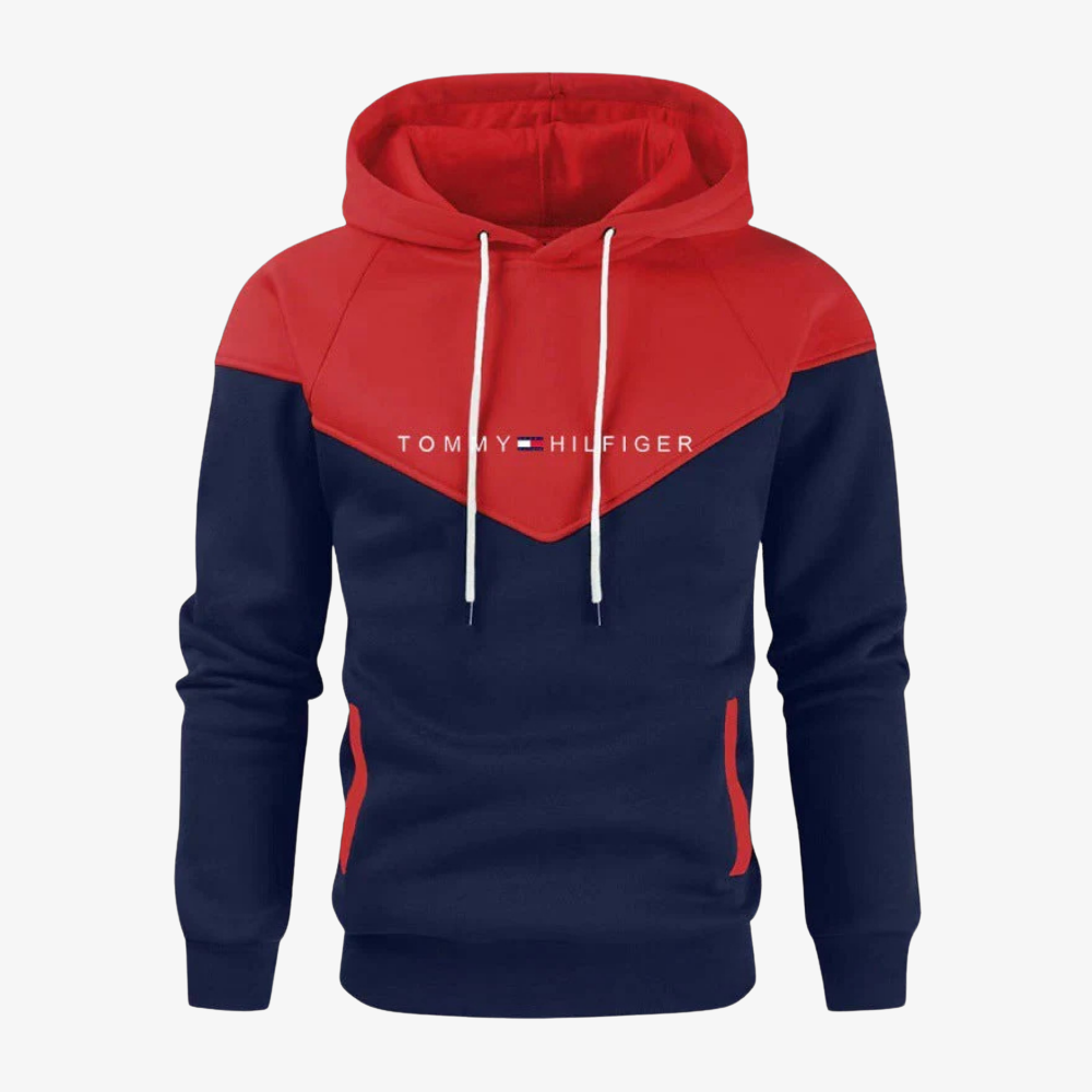 Colour Block Hoodie