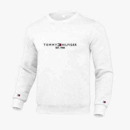 Sweatshirt with Round Neck