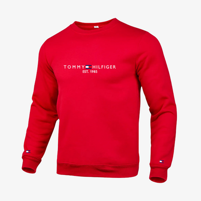 Sweatshirt with Round Neck