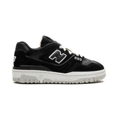 New Balance 550 Black Suede