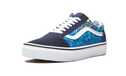 Vans Old Skool Off the Wall Logos - Blue