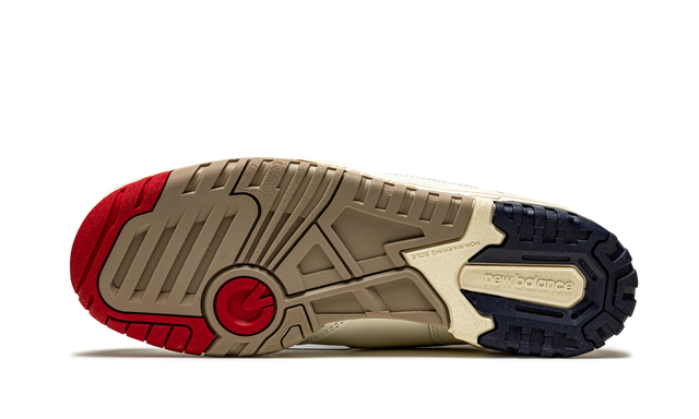 New Balance 550 Aimé Leon Dore  White Navy Red