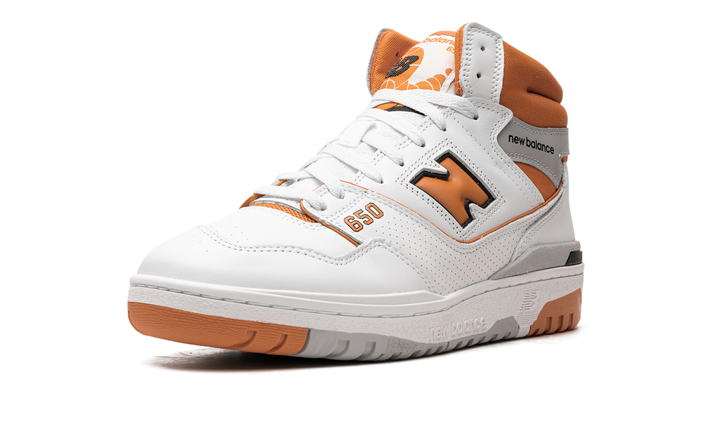 New Balance 650 White/Canyon
