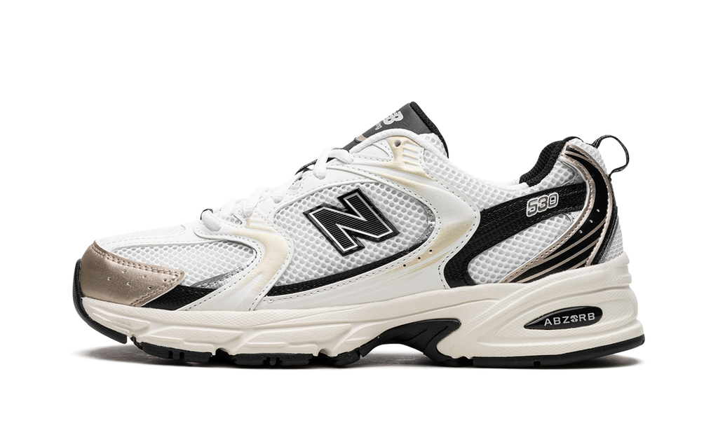 New Balance 530 White Gold Black