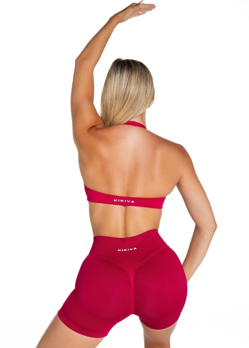 HIGH Dynamic Seamless Short - Scarlett Ruby-Red