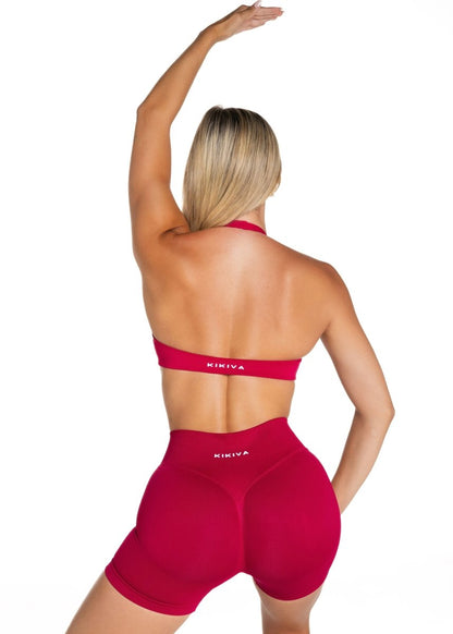 HIGH Dynamic Seamless Short - Scarlett Ruby-Red