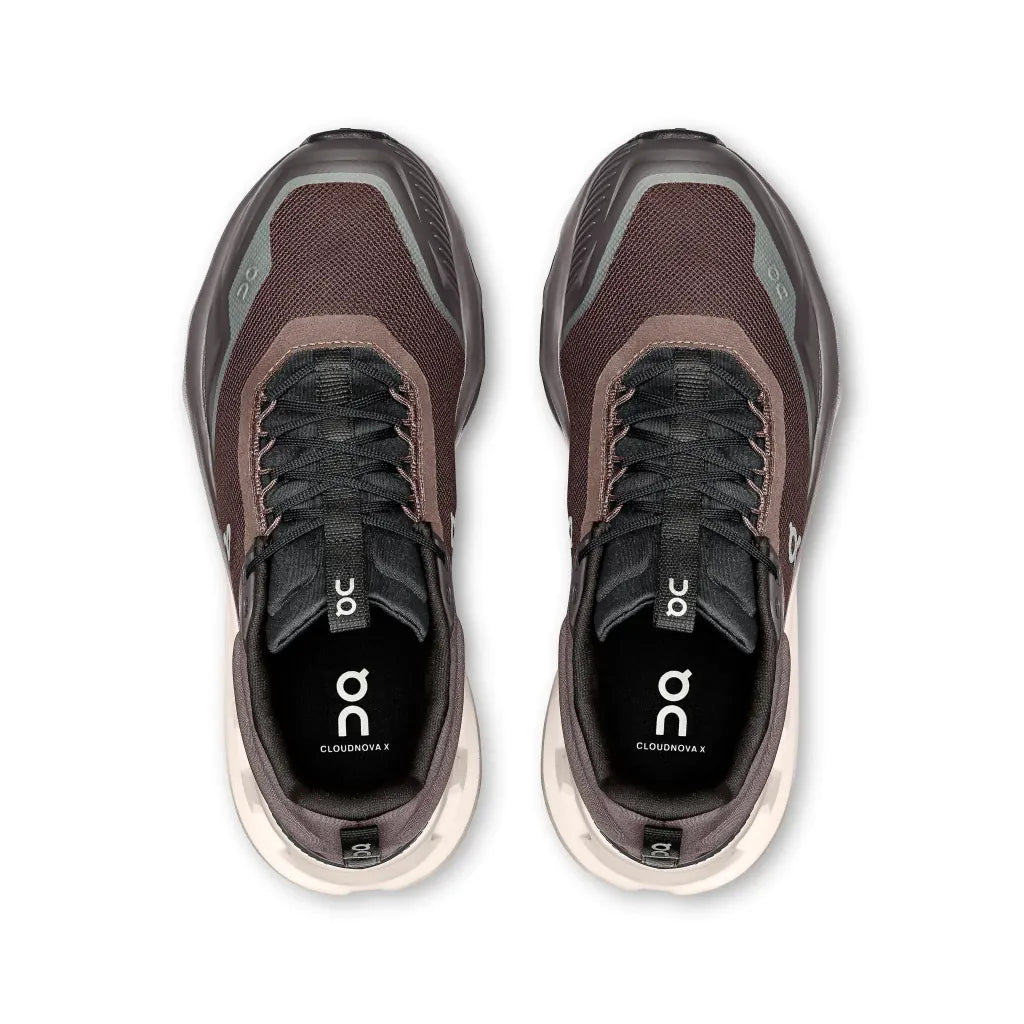 On Running On Cloudnova X  - Marrom Pebble