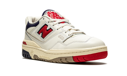 New Balance 550 Aimé Leon Dore  White Navy Red