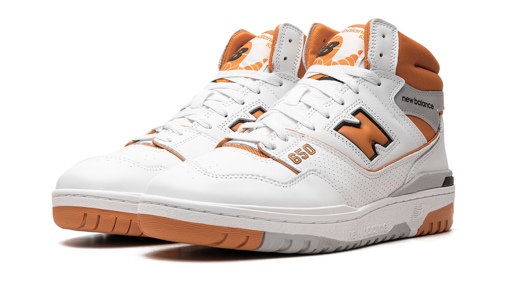 New Balance 650 White/Canyon