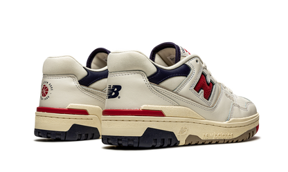 New Balance 550 Aimé Leon Dore  White Navy Red
