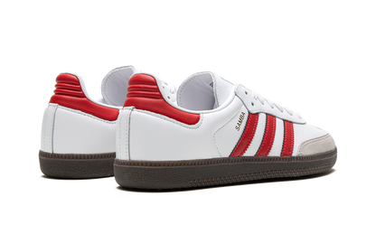 Adidas Samba OG White Scarlet