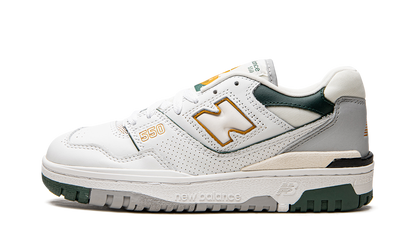 New Balance 550 White Nightwatch Green