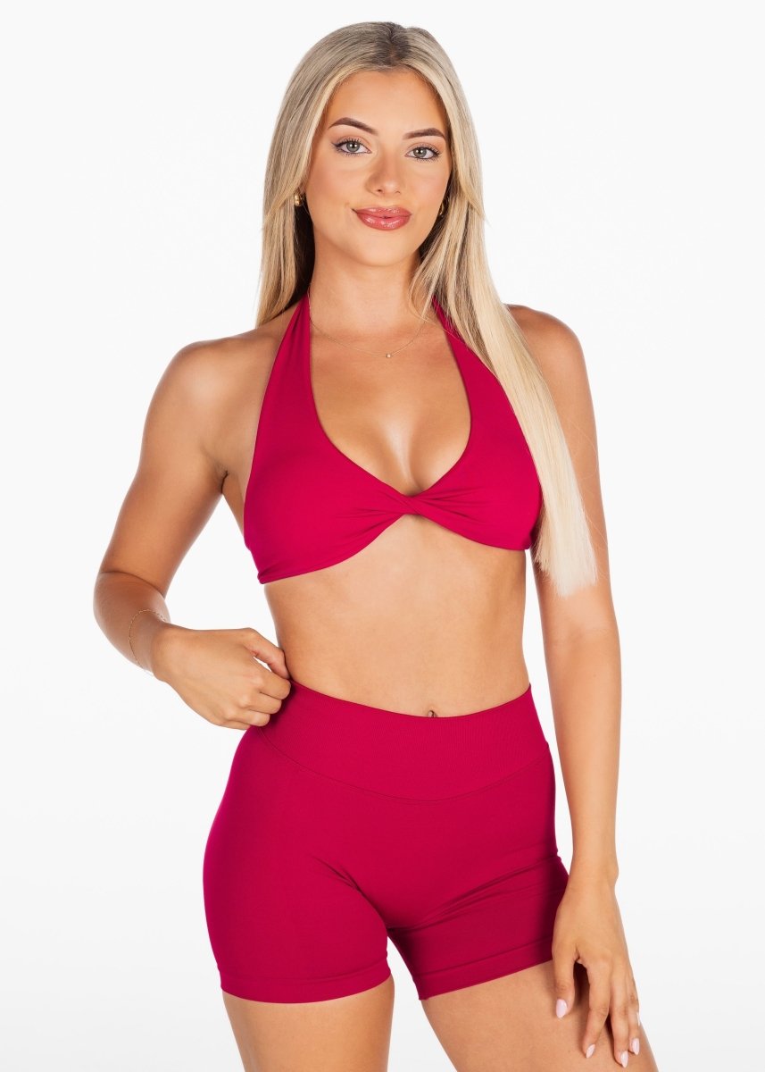 LOW Dynamic Seamless Short - Scarlett-Ruby Red