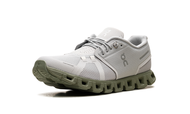 On Running Cloud 5 Glacier Grey Reseda Green