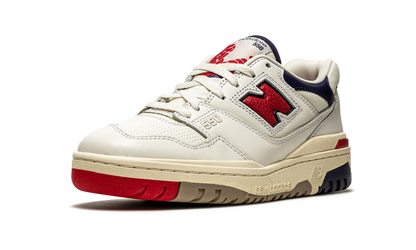 New Balance 550 Aimé Leon Dore  White Navy Red