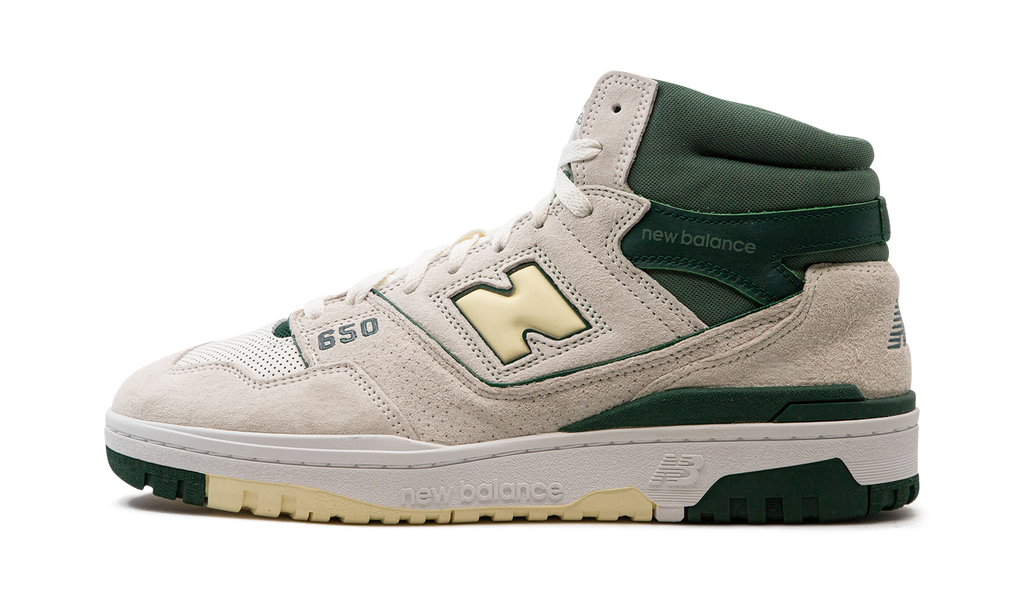 New Balance 650R Sea Salt Nightwatch Green