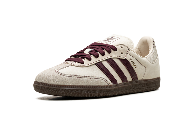 Adidas Samba Wonder White Maroon