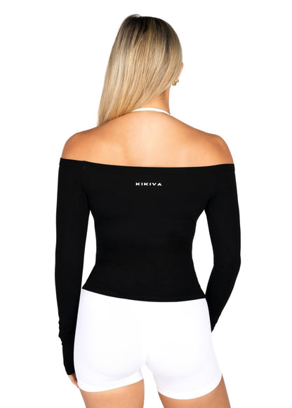 Off The Shoulder Top - Black