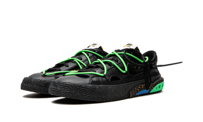 Nike Blazer Low Off-White Black Electro Green