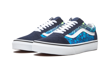 Vans Old Skool Off the Wall Logos - Blue